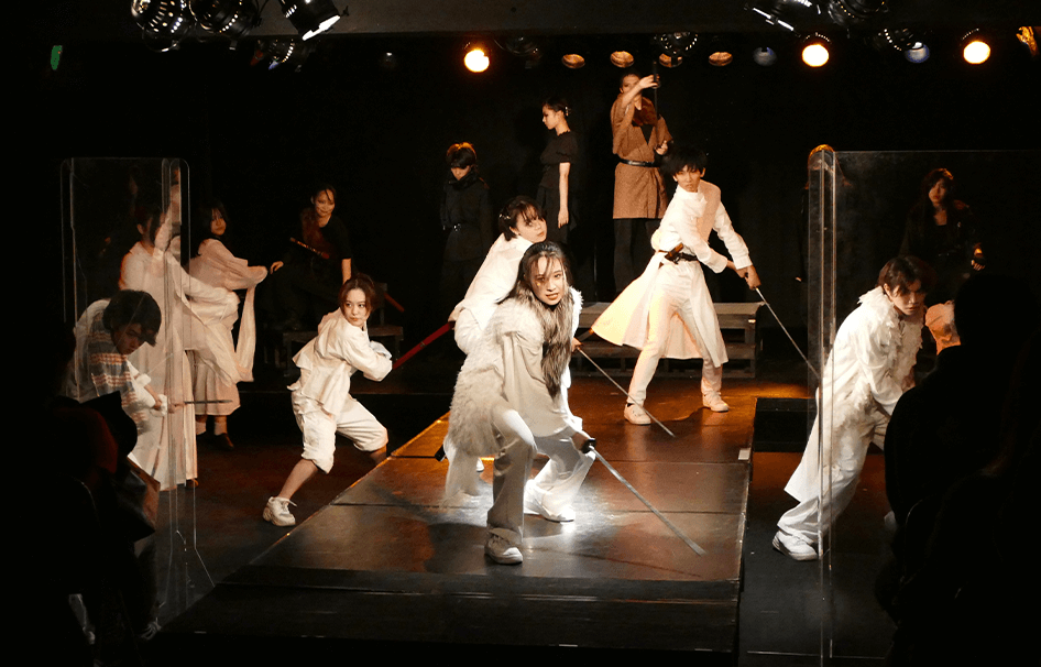 渡辺高等学院　在校生舞台「狐雨の花嫁」